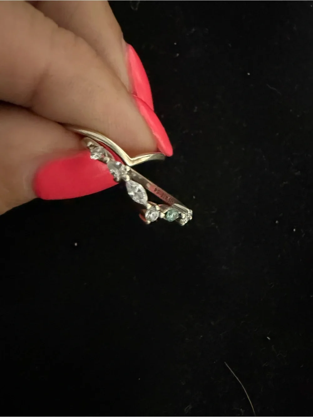 Pandora 925 Sterling silver set rings